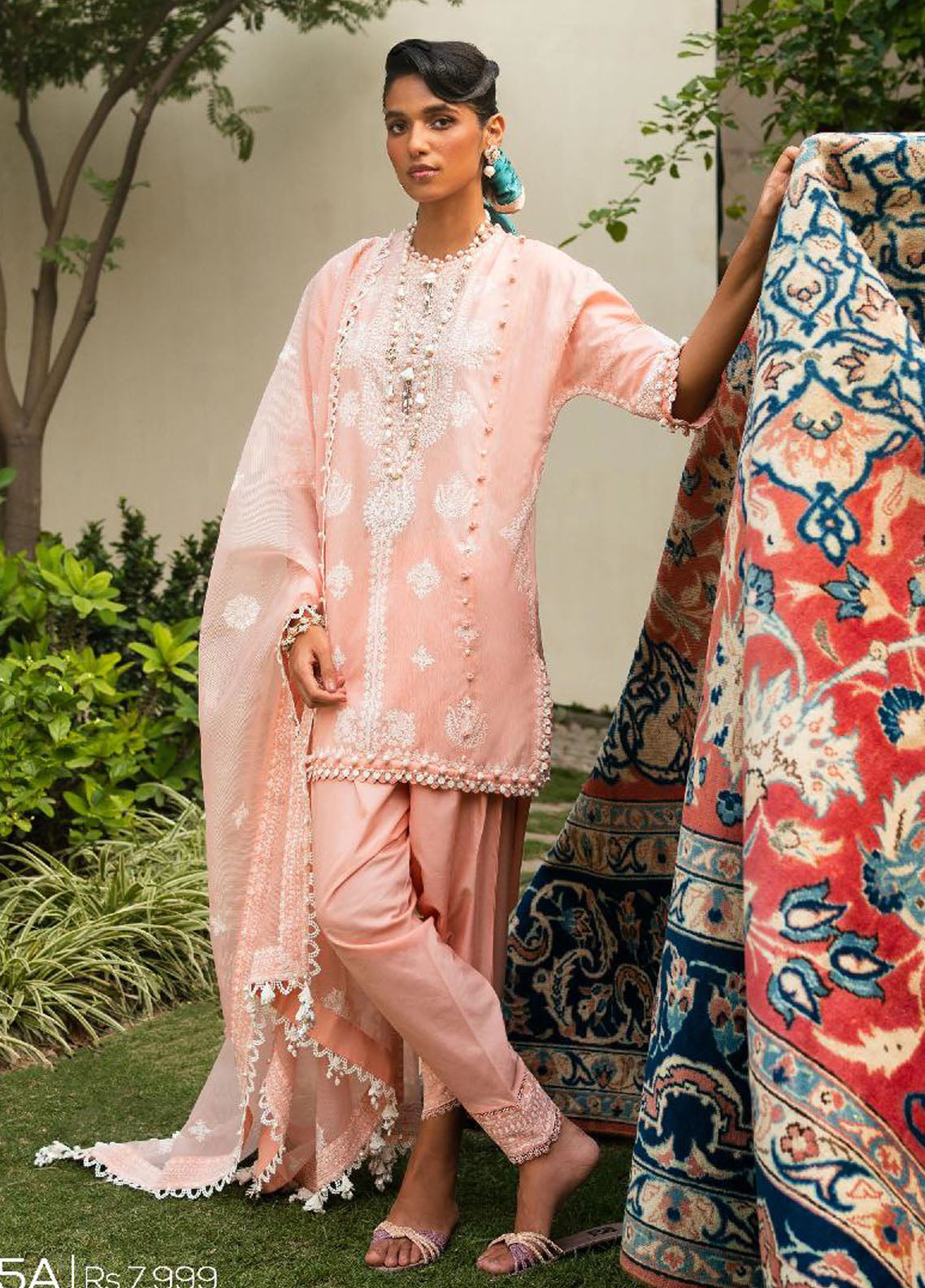 Muzlin By Sana Safinaz Summer Lawn Collection 2023 Vol-2 5A