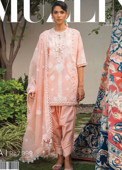 Muzlin By Sana Safinaz Summer Lawn Collection 2023 Vol-2 5A