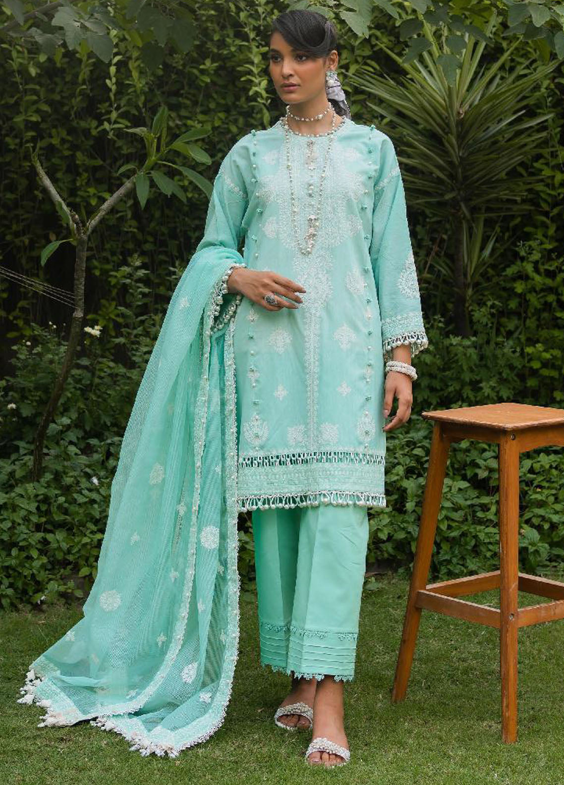 Muzlin By Sana Safinaz Summer Lawn Collection 2023 Vol-2 5B