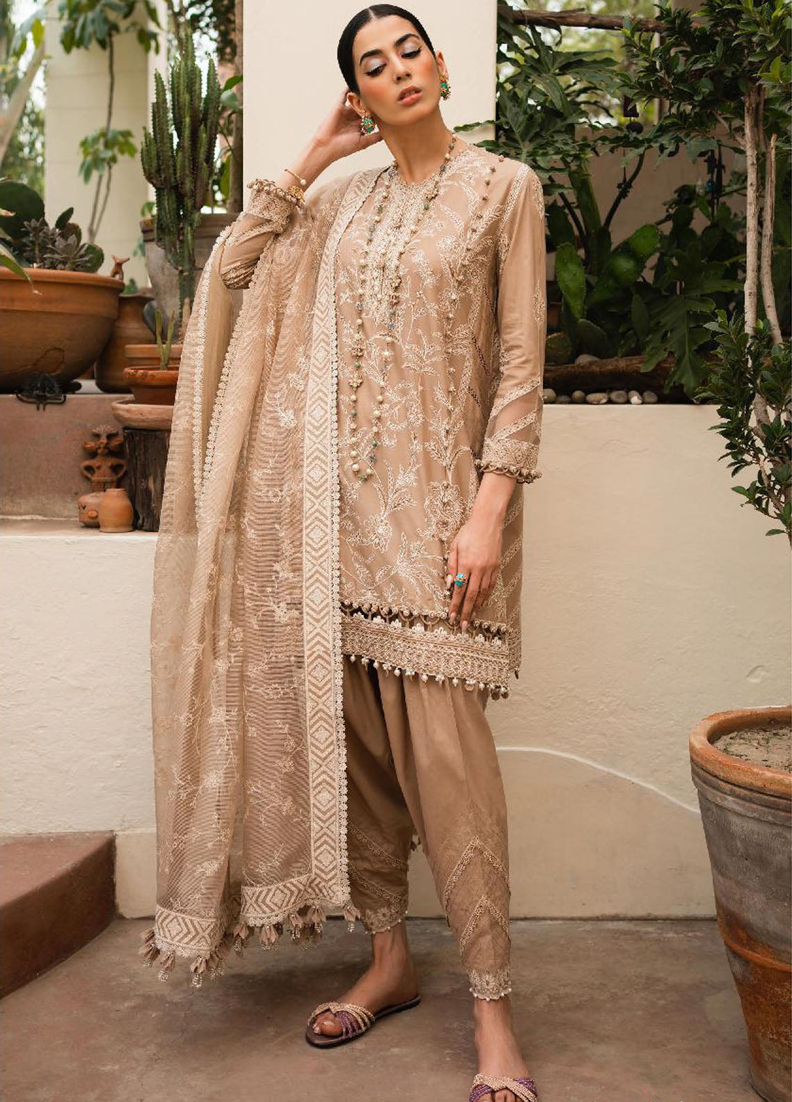 Muzlin By Sana Safinaz Summer Lawn Collection 2023 Vol-2 7B