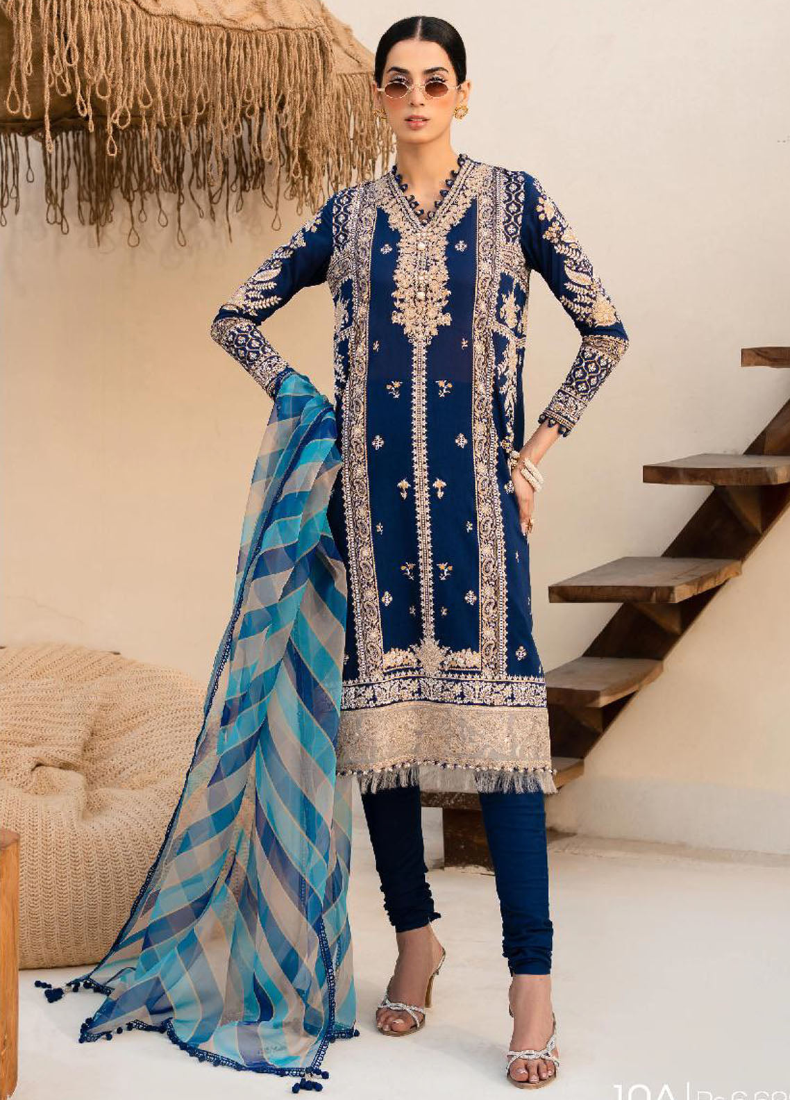 Muzlin By Sana Safinaz Summer Lawn Collection 2023 Vol-2 10A