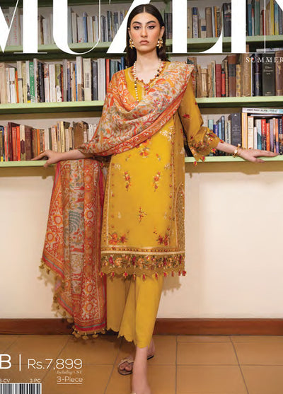 Muzlin By Sana Safinaz Summer Lawn Collection 2023 Vol-2 15-B