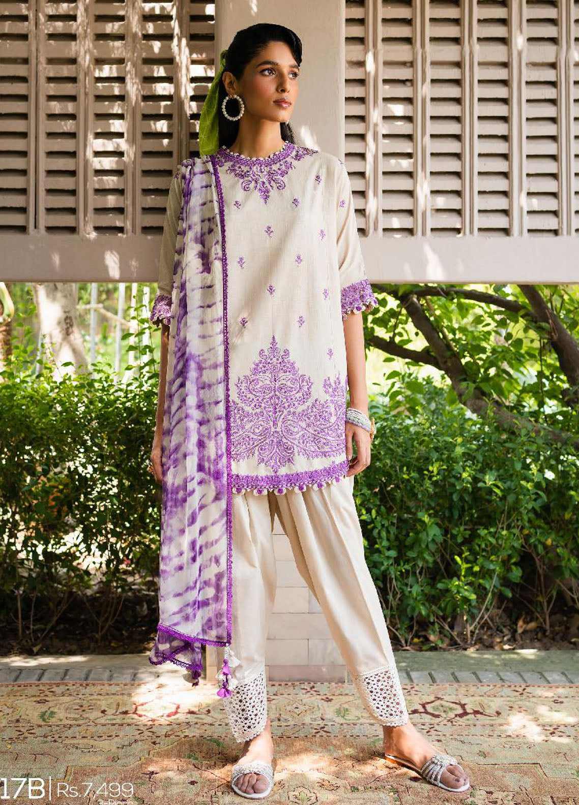 Muzlin By Sana Safinaz Summer Lawn Collection 2023 Vol-2 17B