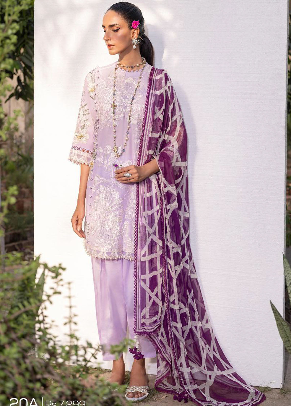 Muzlin By Sana Safinaz Summer Lawn Collection 2023 Vol-2 20A