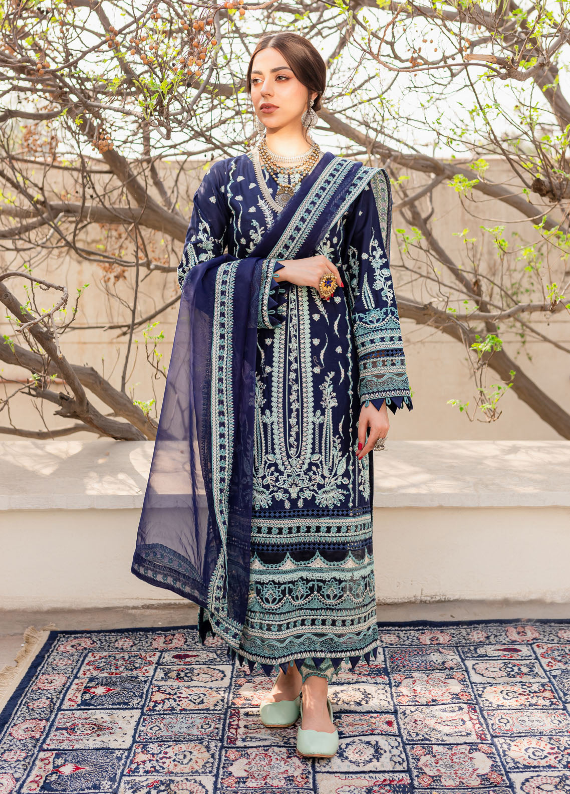 Naayas Embroidered Summer Lawn Collection NA23SL Julia