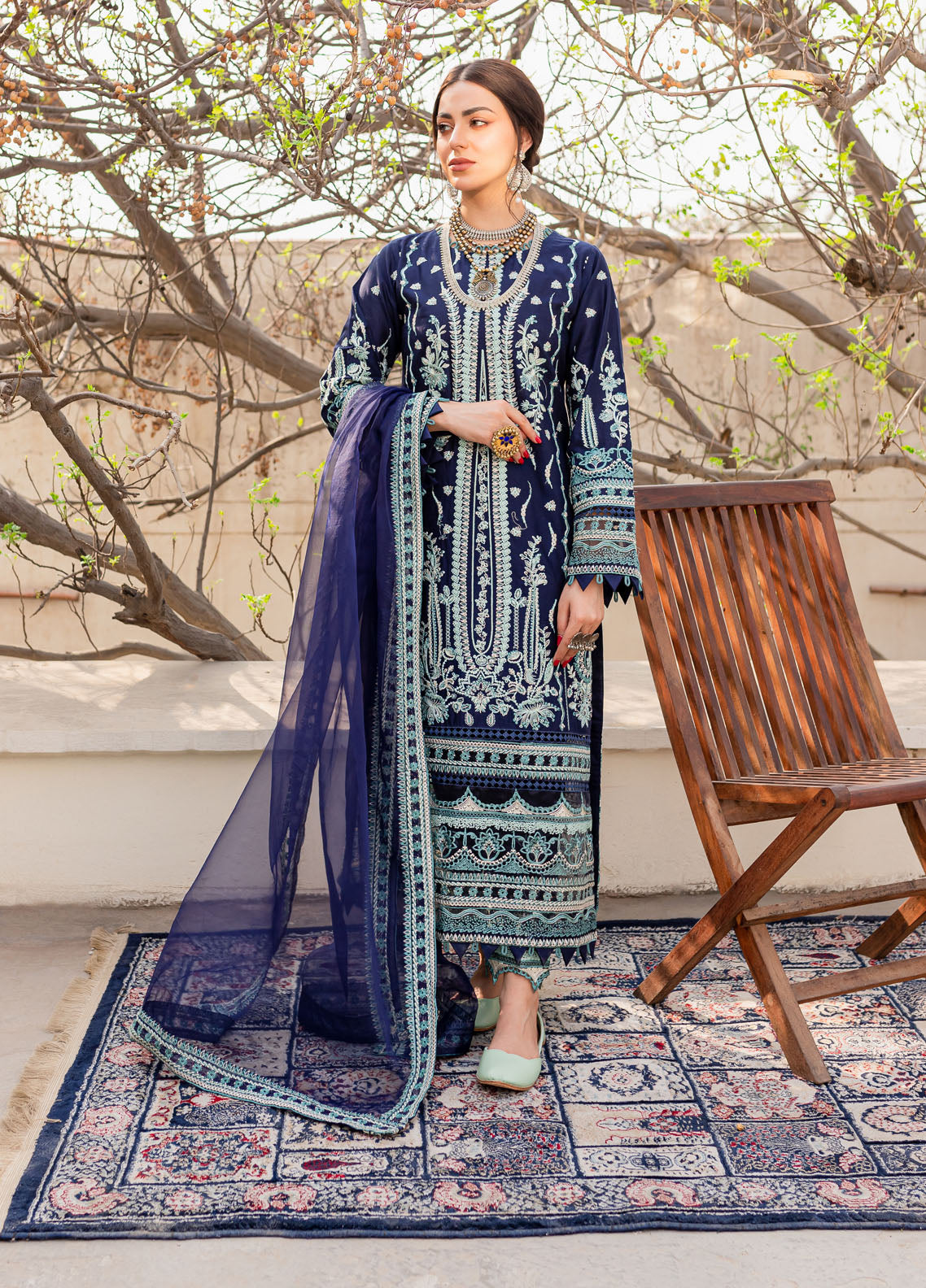 Naayas Embroidered Summer Lawn Collection NA23SL Julia