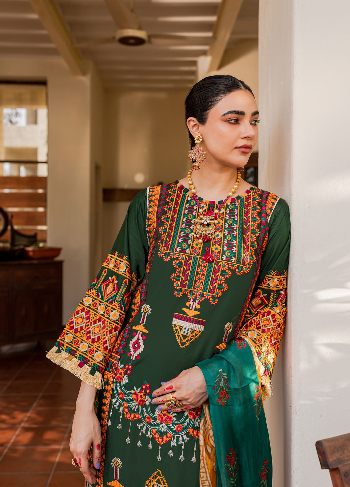 Naayas Embroidered Summer Lawn Collection NA23SL Seaweed