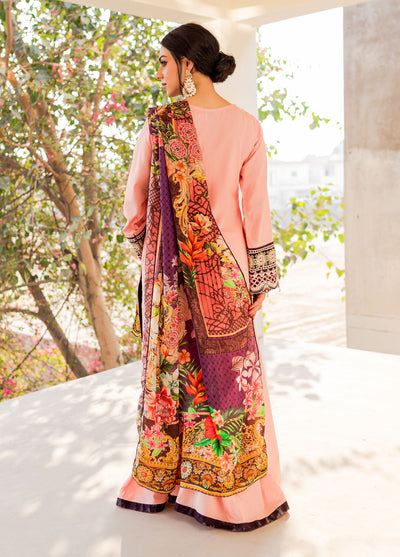 Naayas Embroidered Summer Lawn Collection NA23SL Pink Villa