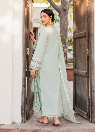 Naayas Embroidered Summer Lawn Collection NA23SL Debbagh mint