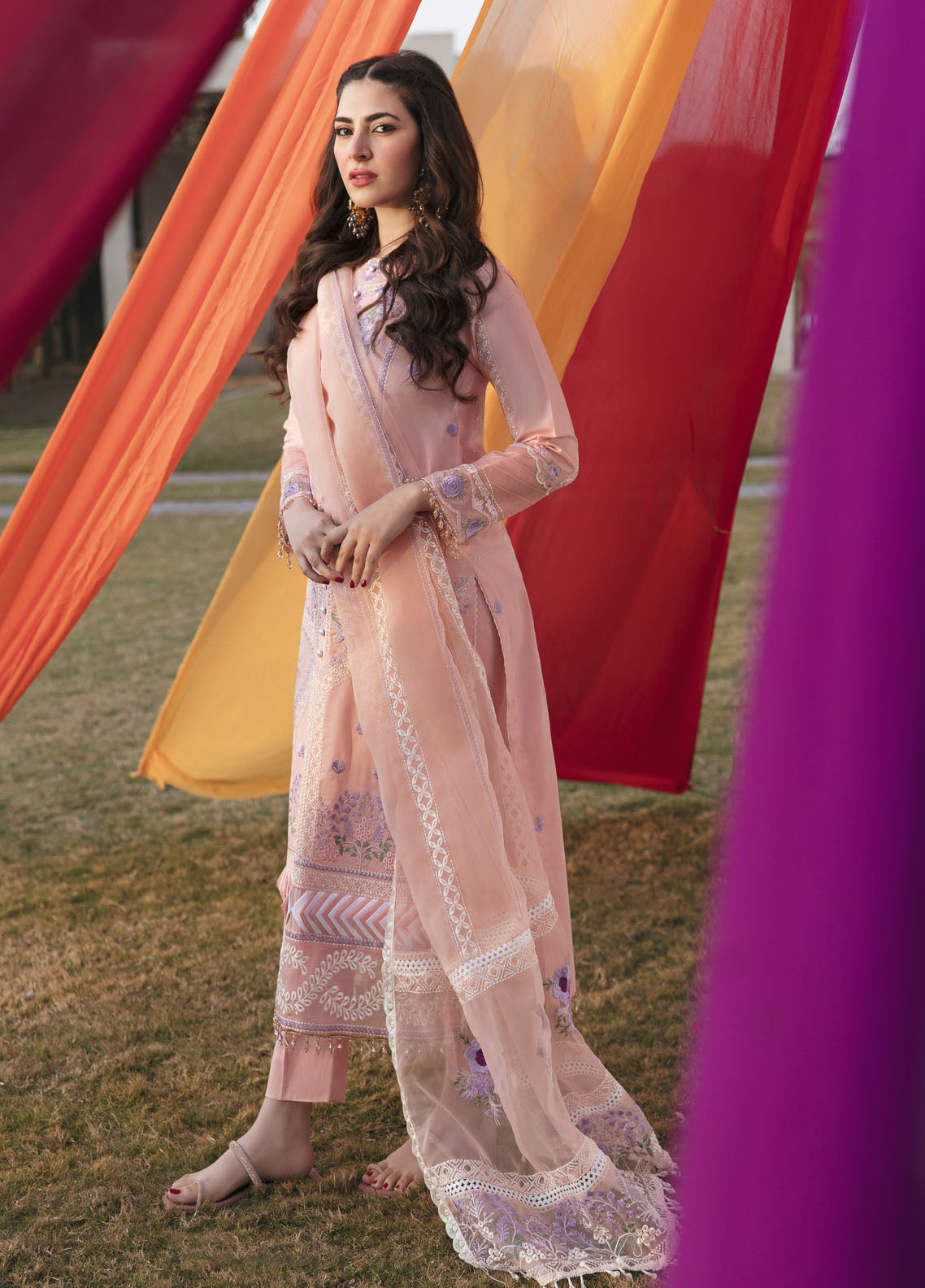 Parishay Luxury Lawn Collection 2023 PR23LL D-01