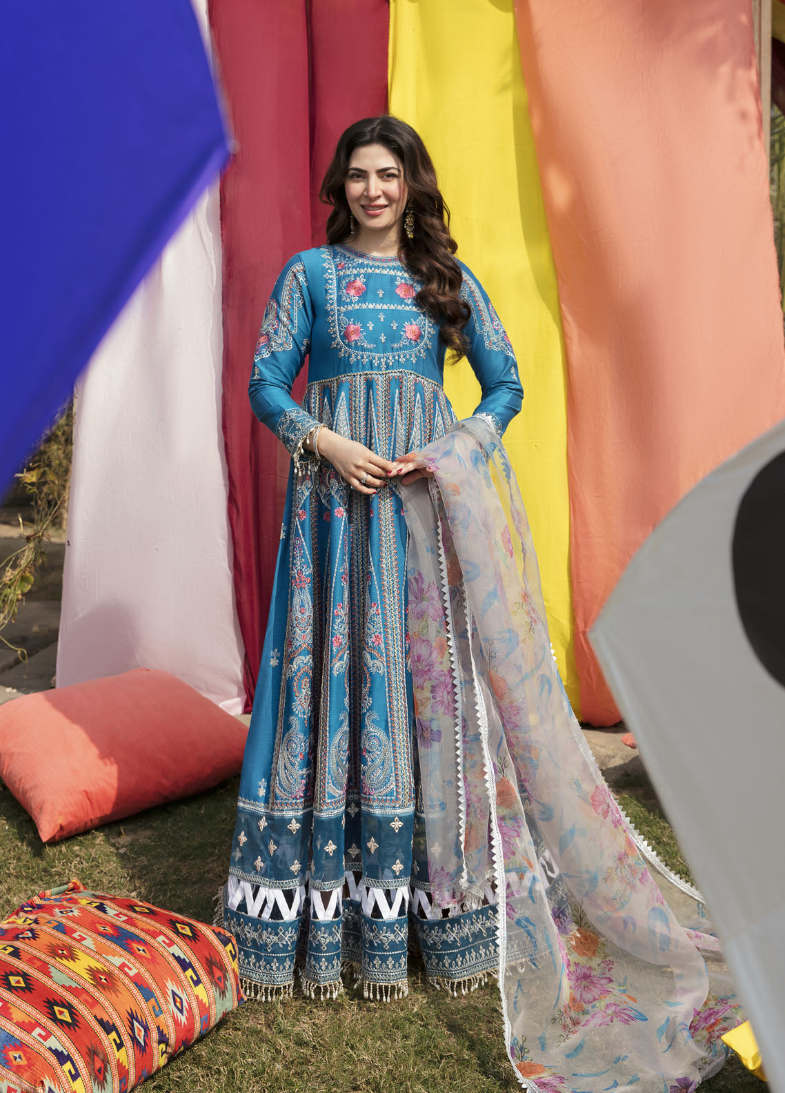 Parishay Luxury Lawn Collection 2023 PR23LL D-05