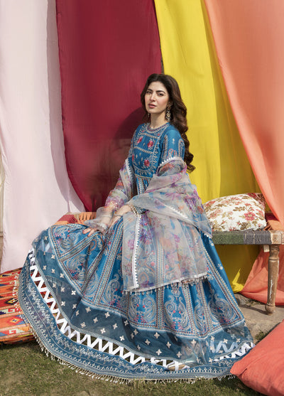 Parishay Luxury Lawn Collection 2023 PR23LL D-05