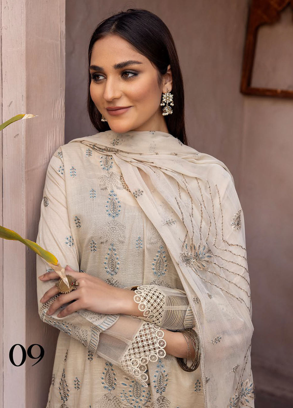 Pehnawa By Aalaya Unstitched Lawn Collection 2023 Vol-1 D-09