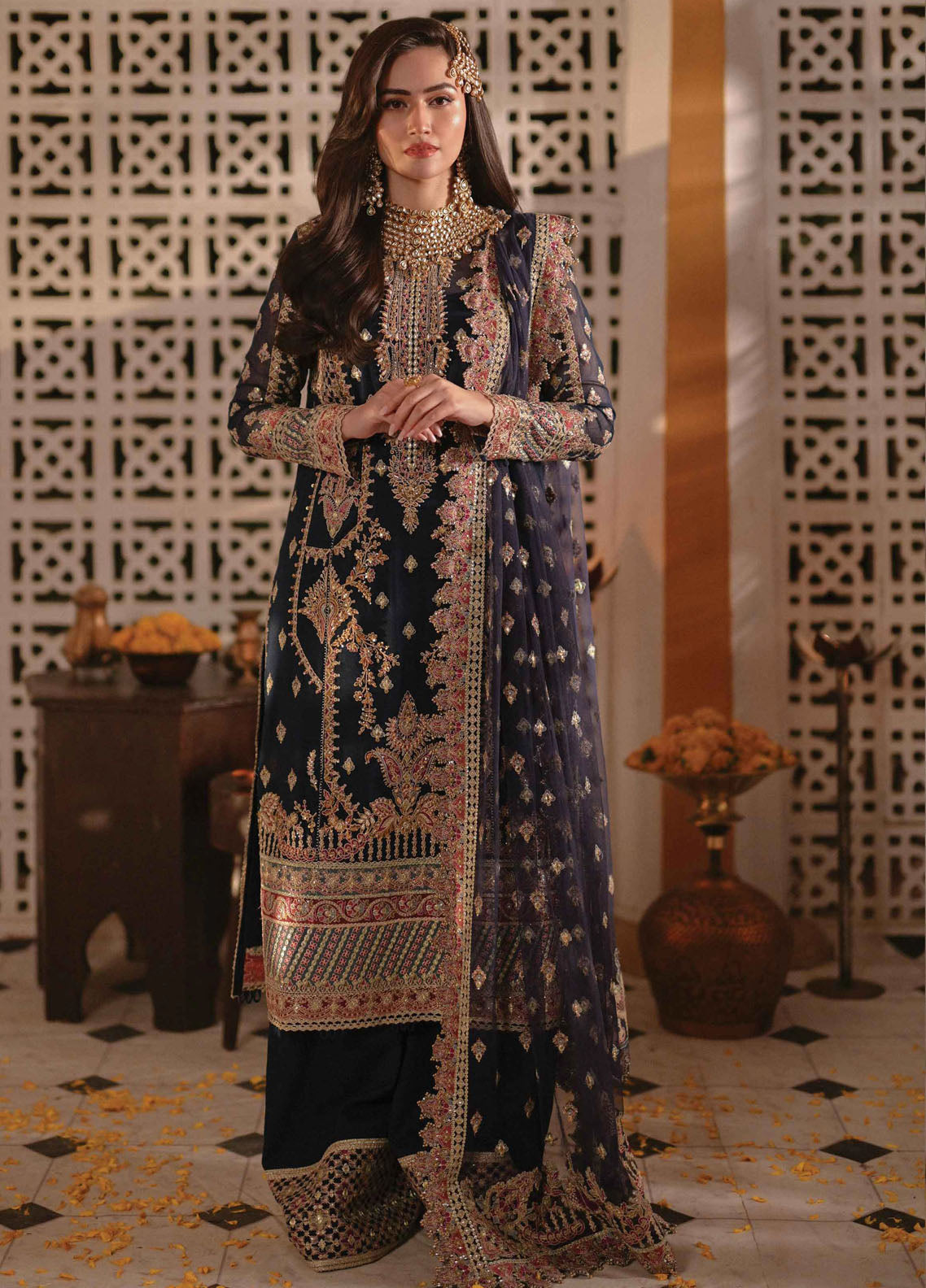 Qalamkar Mastani Luxury Formals Collection 2023 MT-08 Rumaisa