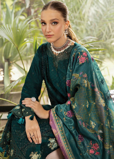 RajBari Eid Lawn Unstitched Premium Collection 2023 Vol-02 1A