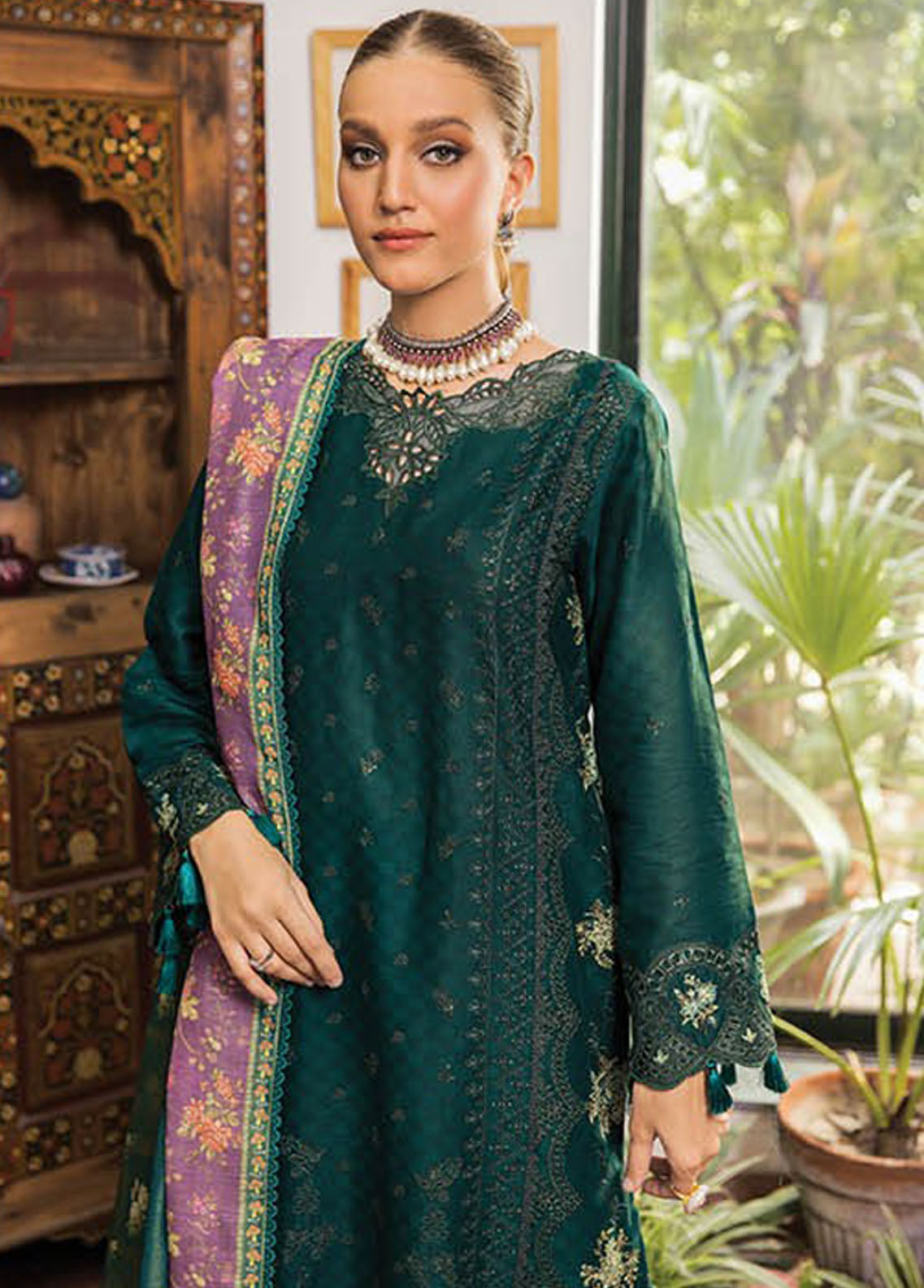 RajBari Eid Lawn Unstitched Premium Collection 2023 Vol-02 1A