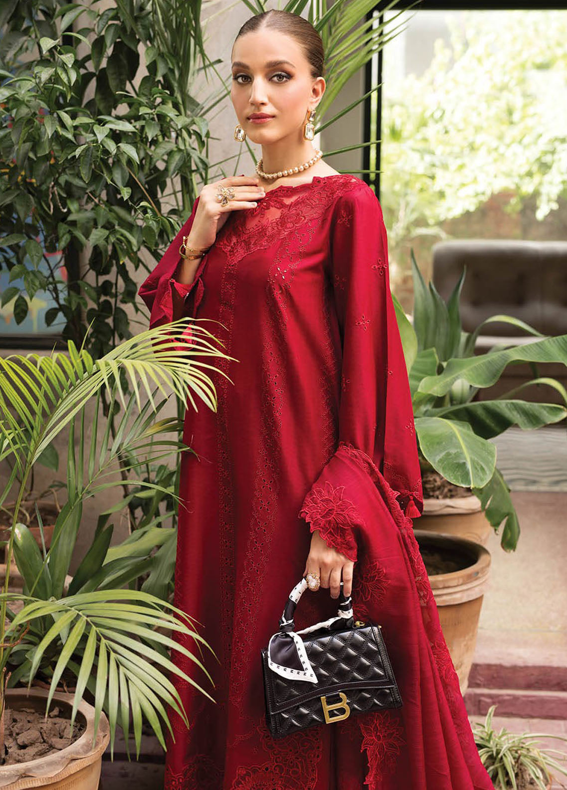 RajBari Eid Lawn Unstitched Premium Collection 2023 Vol-02 3A