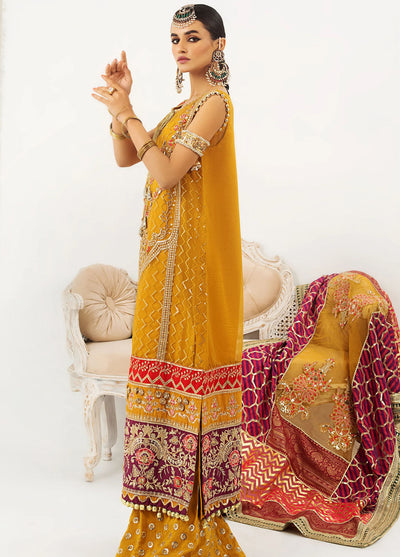 Raj Kumari By Mashq Unstitched Collection 2023 QFD0058 Sanjh