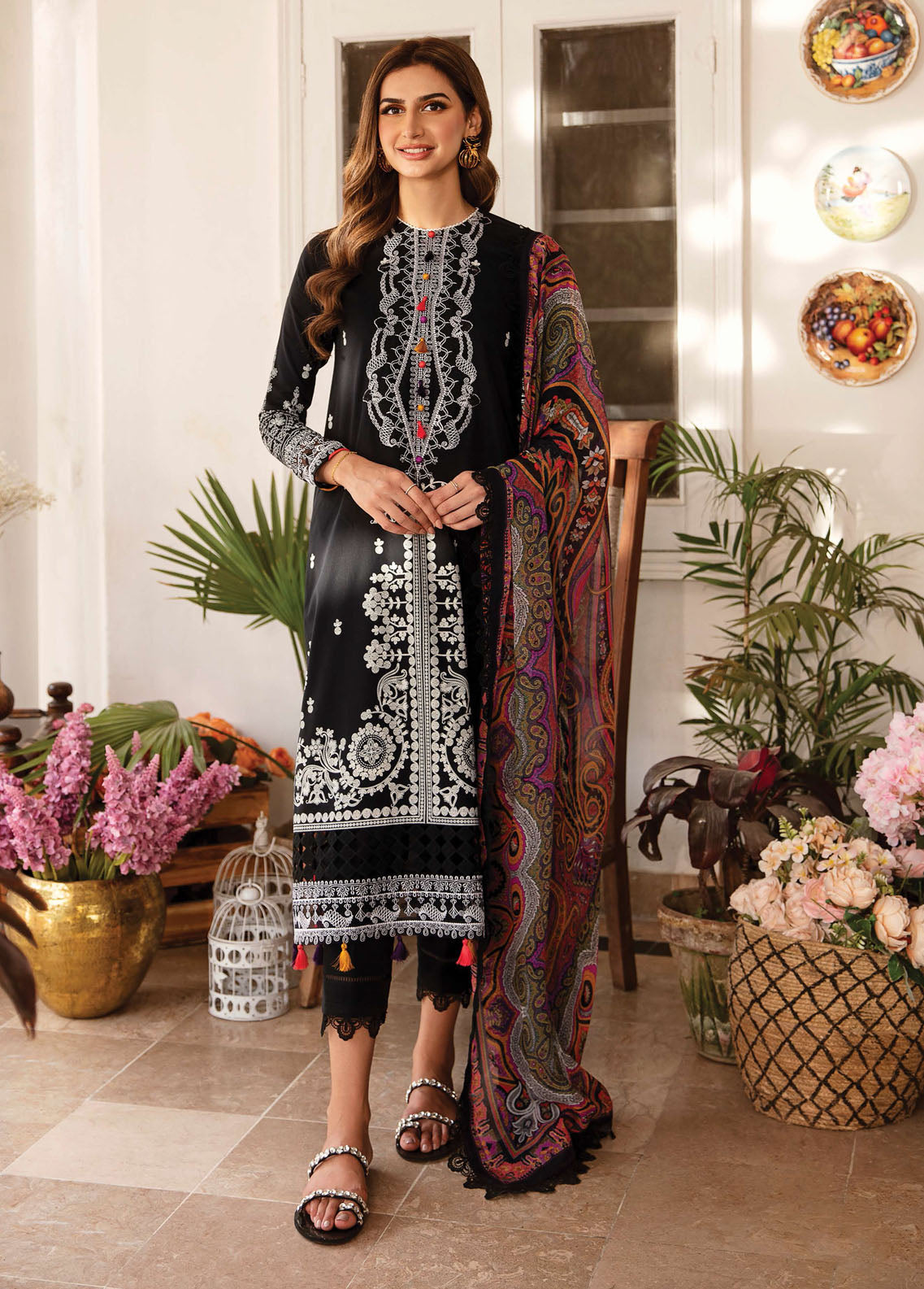 Rangreza by Afrozeh Spring/Summer Lawn Collection 2023 008 Lacuna