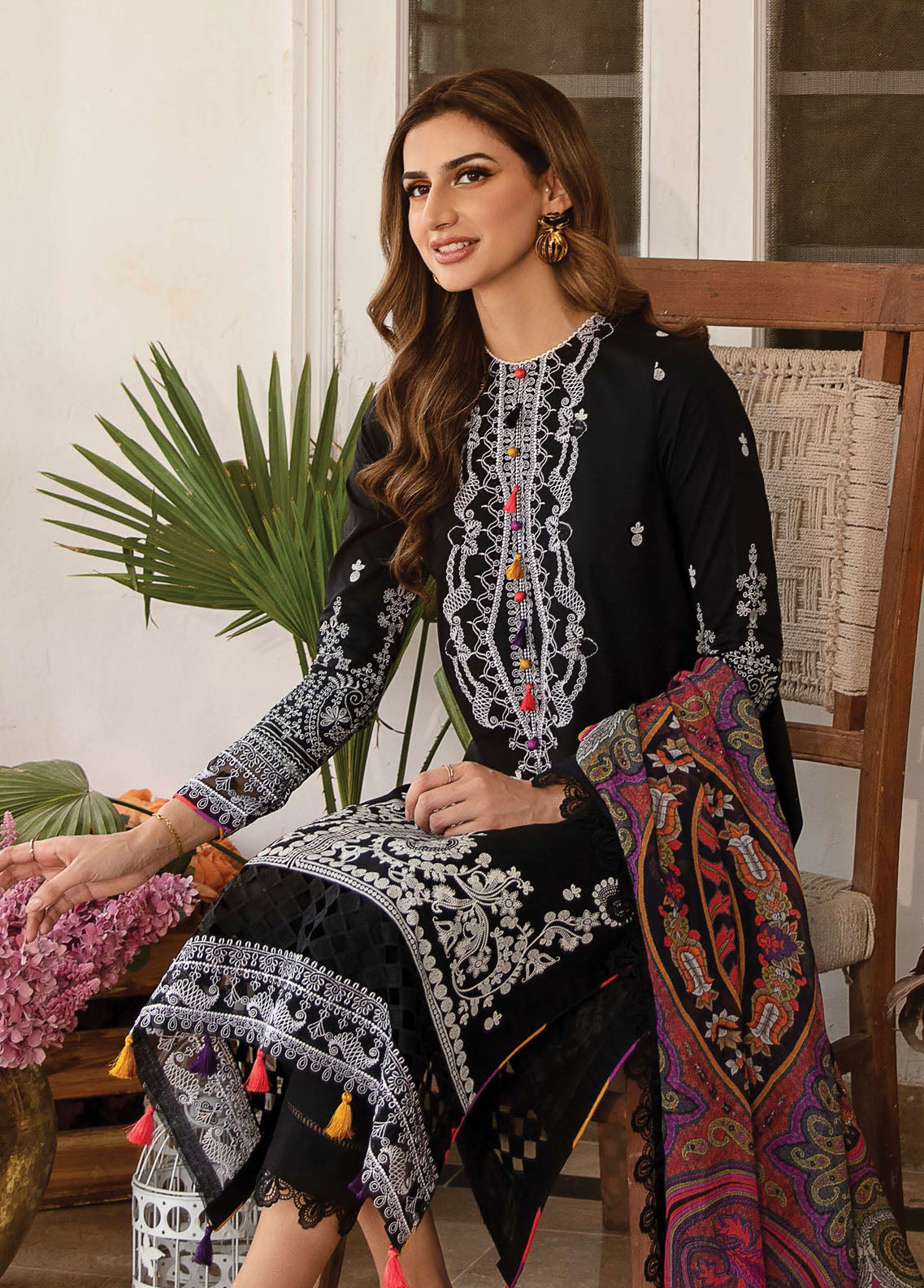 Rangreza by Afrozeh Spring/Summer Lawn Collection 2023 008 Lacuna