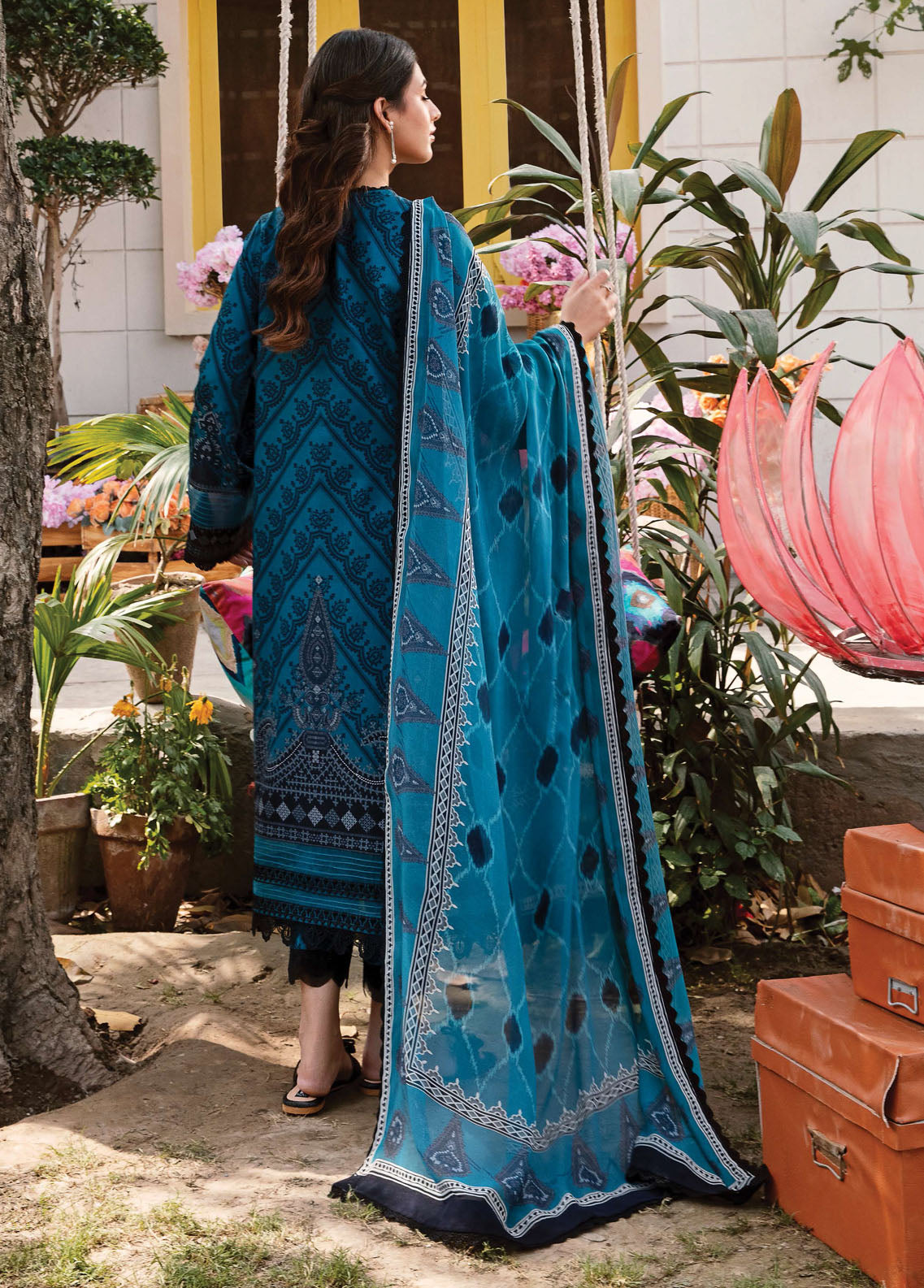 Rangreza by Afrozeh Spring/Summer Lawn Collection 2023 010 Elysian