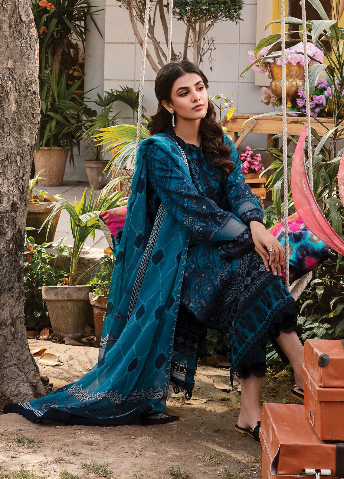 Rangreza by Afrozeh Spring/Summer Lawn Collection 2023 010 Elysian