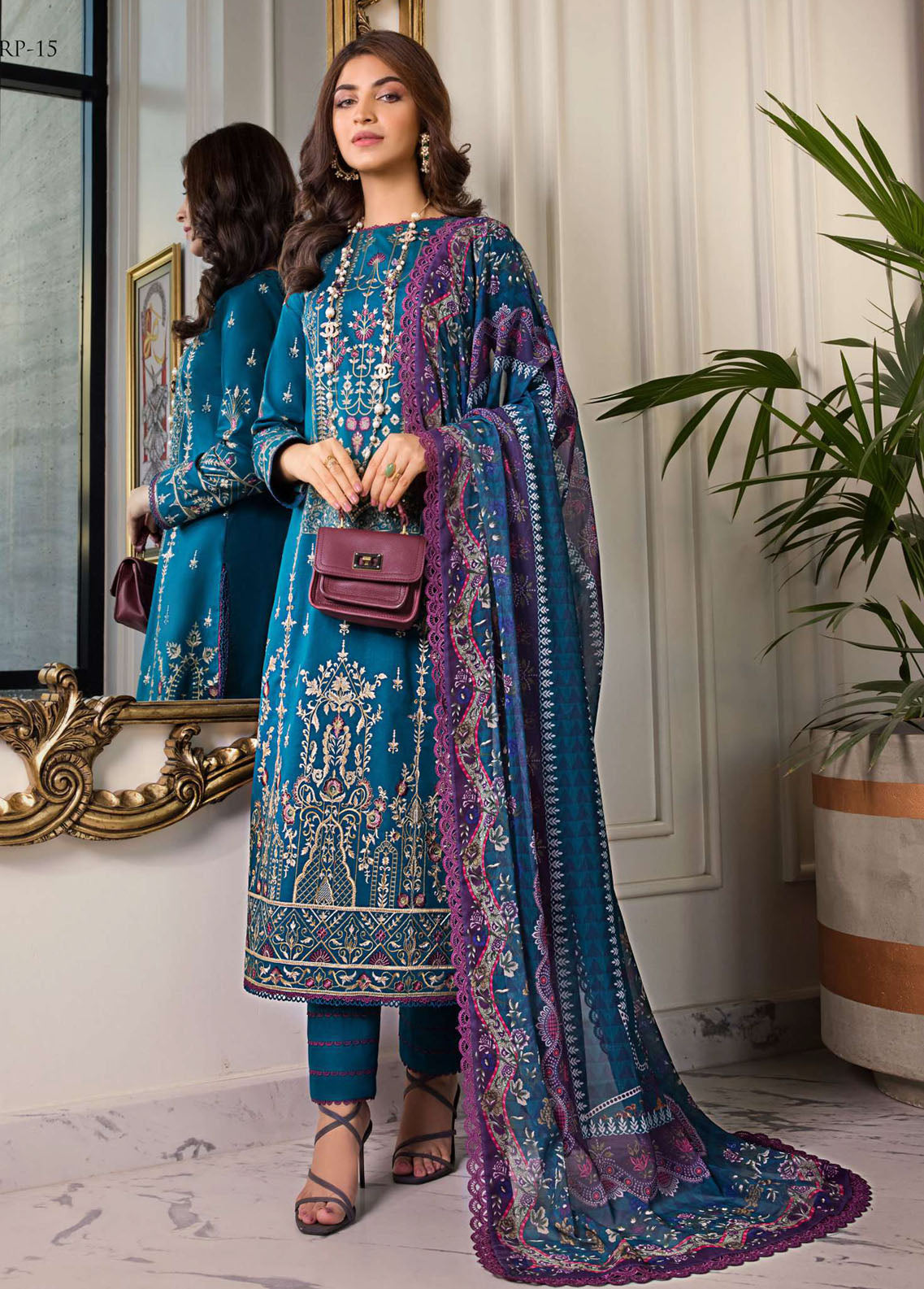 Rania by Asim Jofa Lawn Collection 2023 AJRP-15