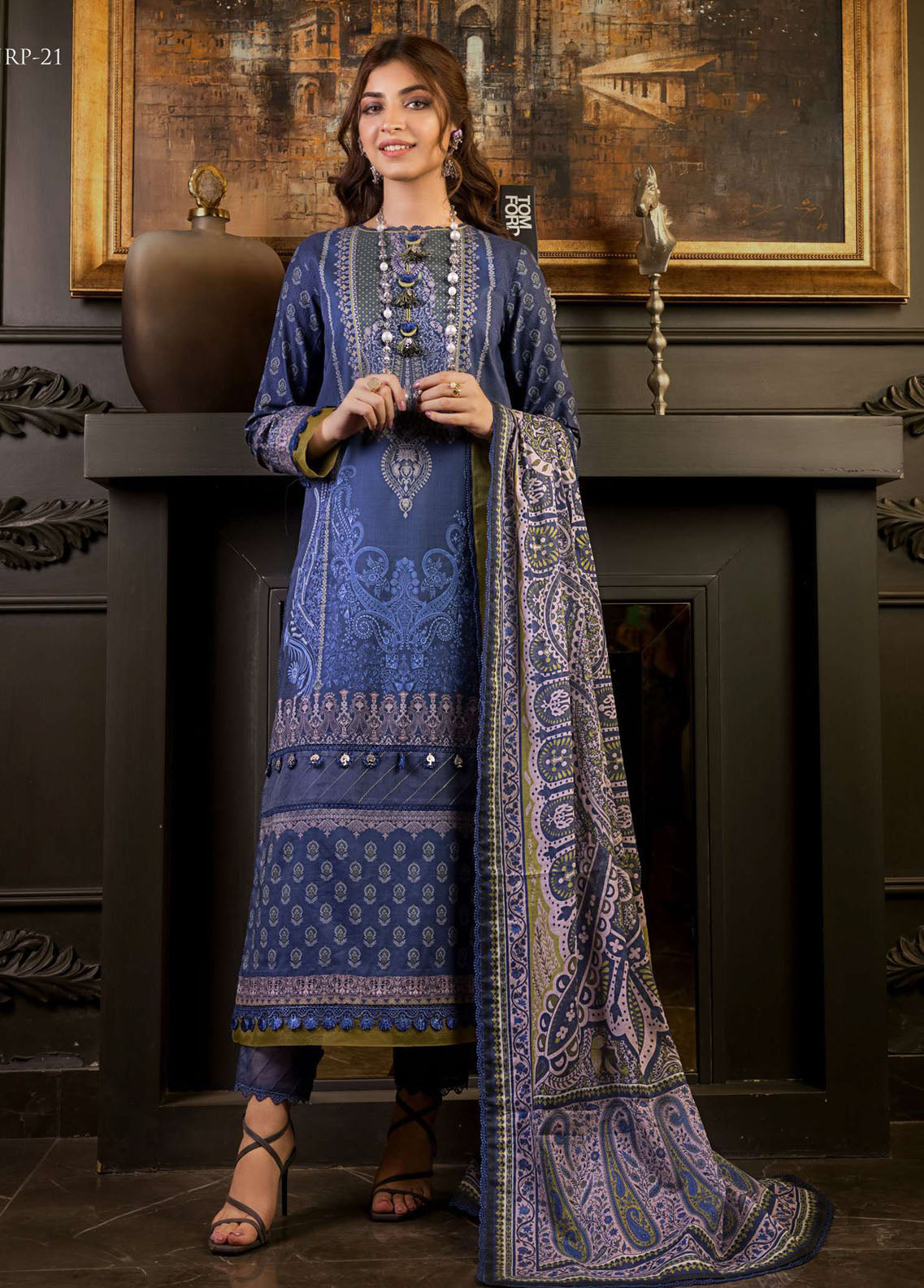 Rania by Asim Jofa Lawn Collection 2023 AJRP-21