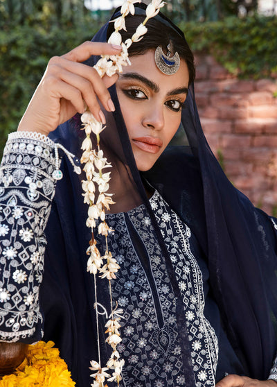 Raqs By Ayzel Festive Unstitched Lawn Collection 2023 009 Banafsha