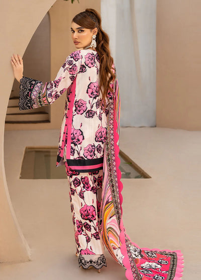 Raya By Maria Osama Khan Unstitched Collection 2023 Vol-1 MR-01 Electric Pink