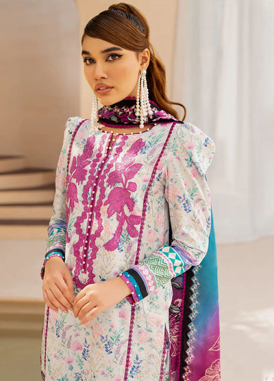 Raya By Maria Osama Khan Unstitched Collection 2023 Vol-1 MR-02 Truffle