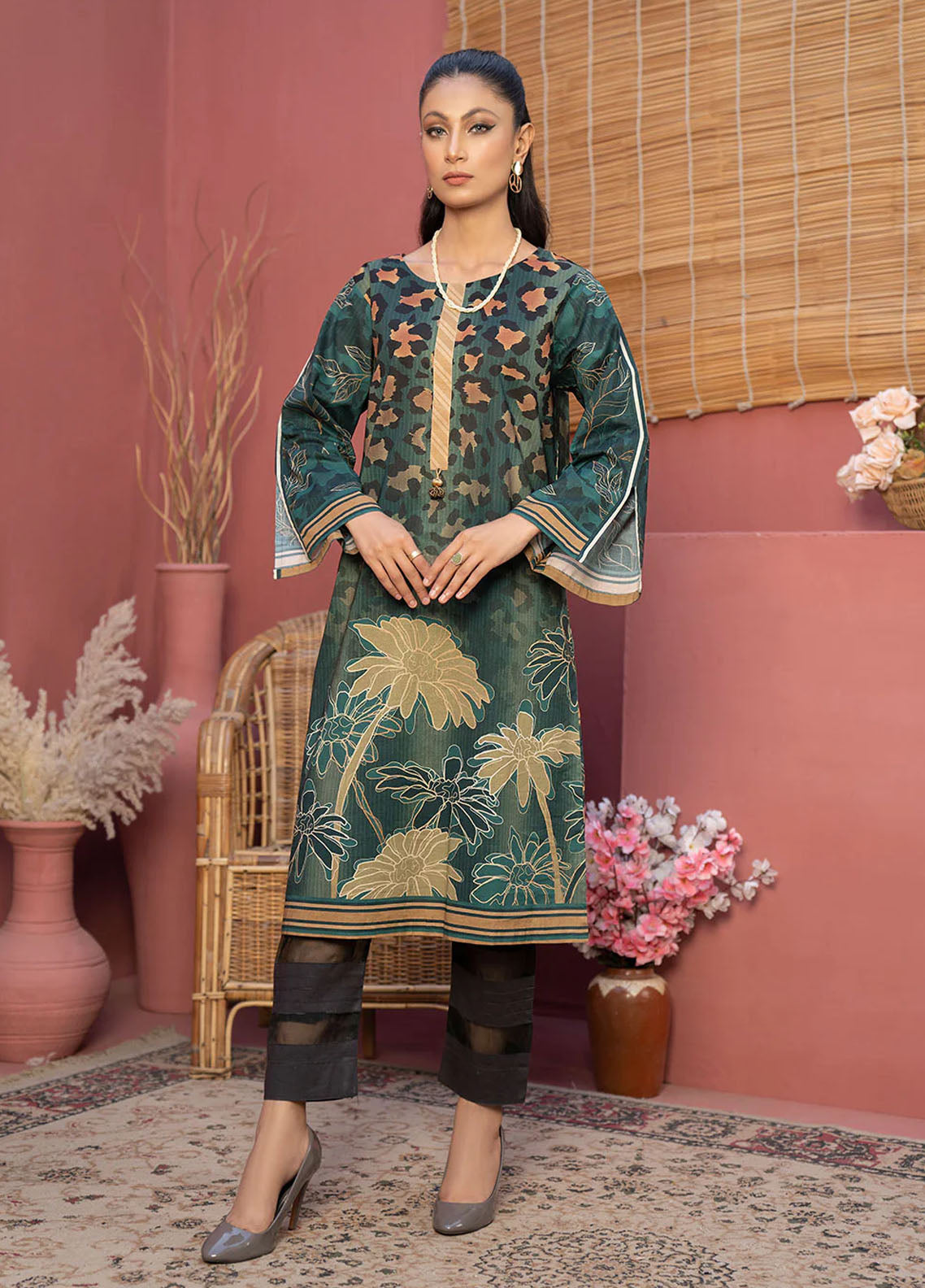 Safwa Digital Print Kurti Collection 2023 SKD-263