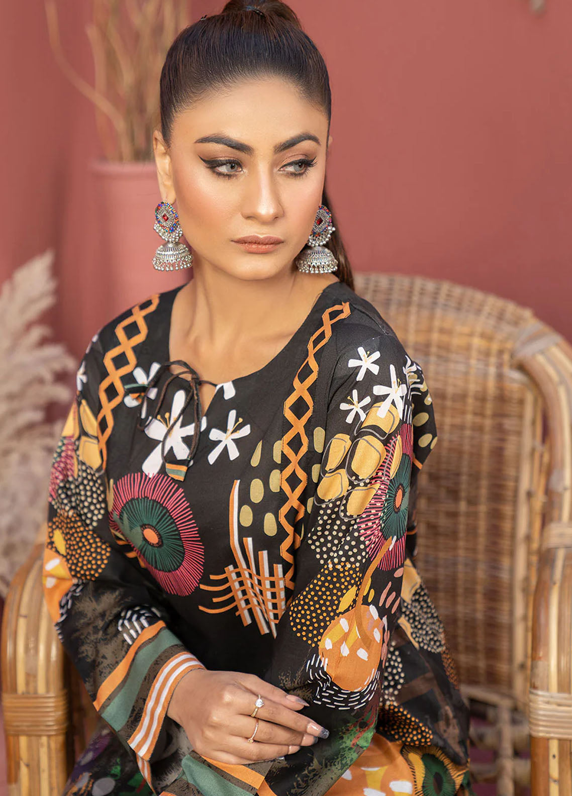 Safwa Digital Print Kurti Collection 2023 SKD-268