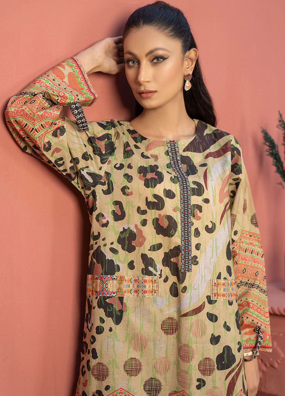 Safwa Digital Print Kurti Collection 2023 SKD-269