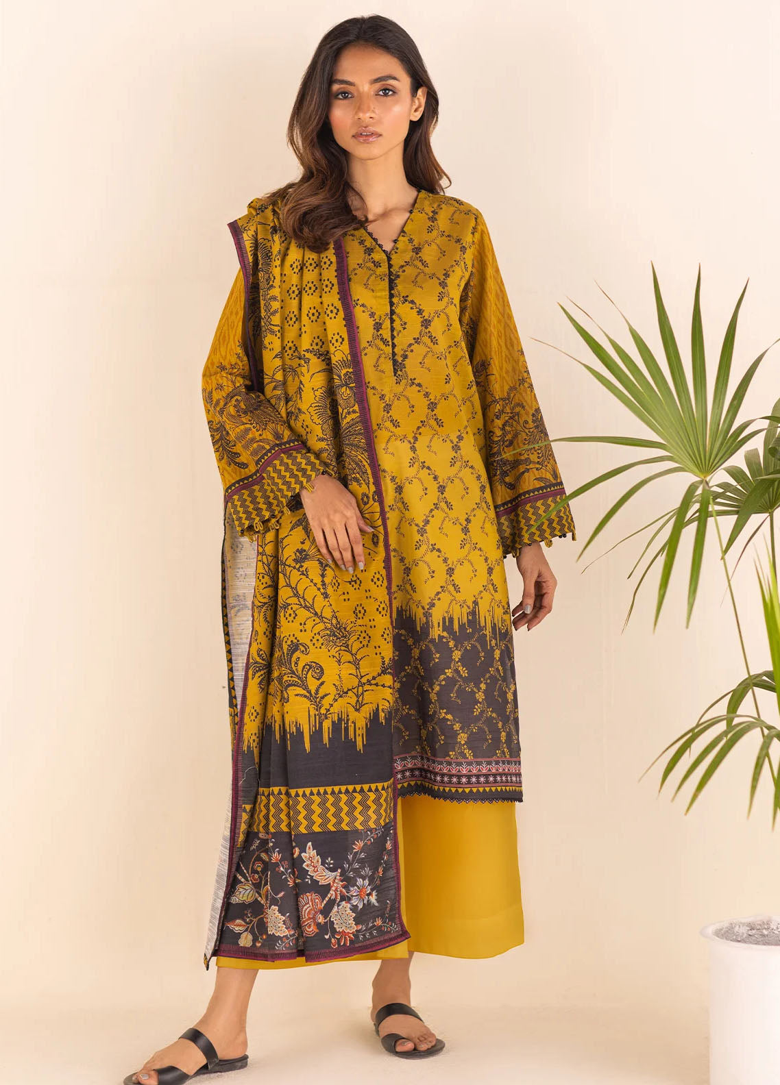 Sahar Printed Lawn 3 Piece Collection 2023 SSL-V1-23-02