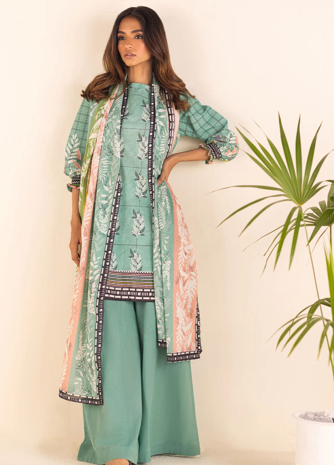 Sahar Printed Lawn 3 Piece Collection 2023 SSL-V1-23-05