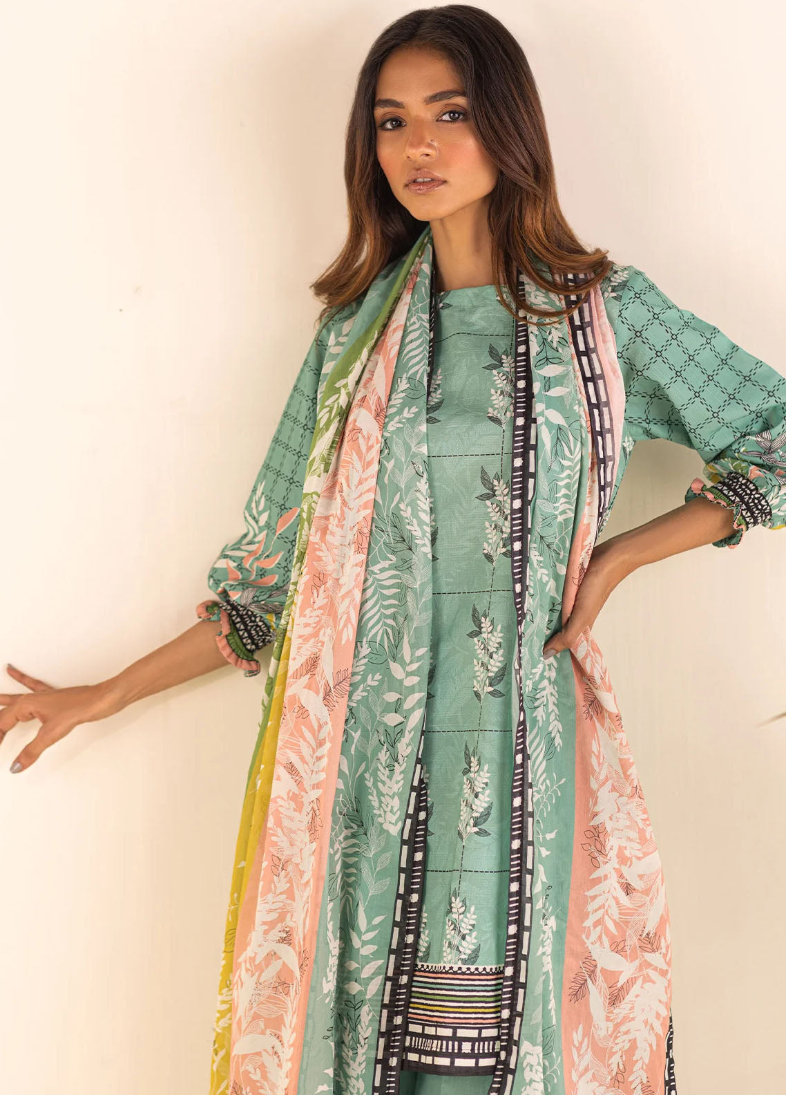 Sahar Printed Lawn 3 Piece Collection 2023 SSL-V1-23-05