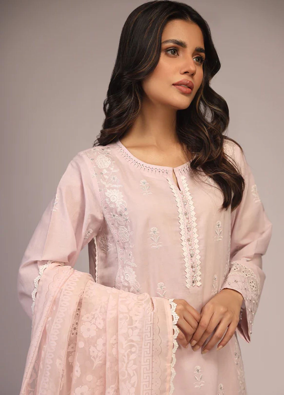 Sahar Unstitched Chikankari Collection S23-CK-005