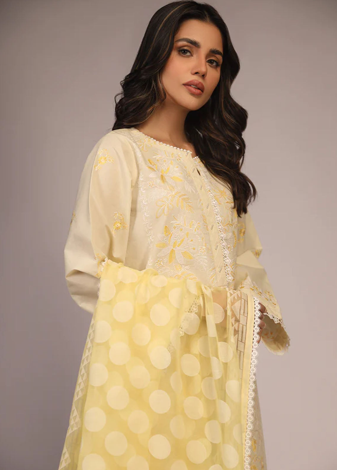 Sahar Unstitched Chikankari Collection S23-CK-006