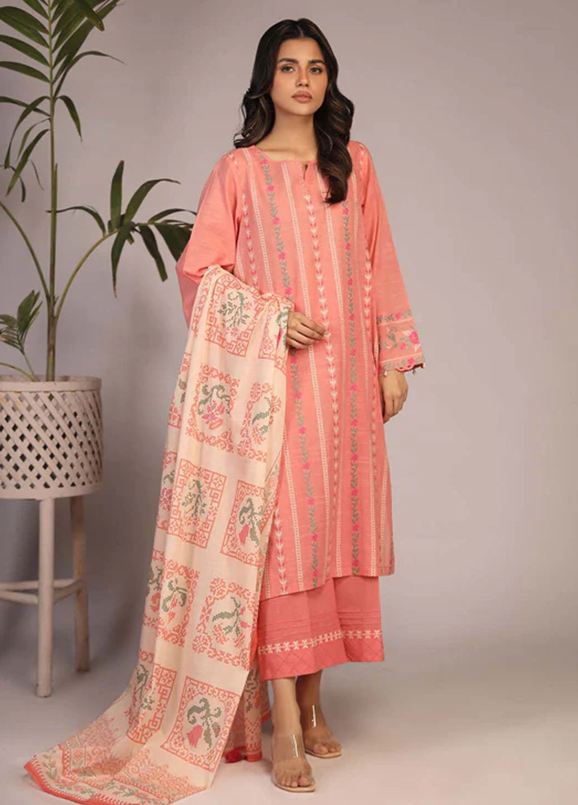 Sahar Unstitched Embroidered Lawn SL-SLUB-23-05