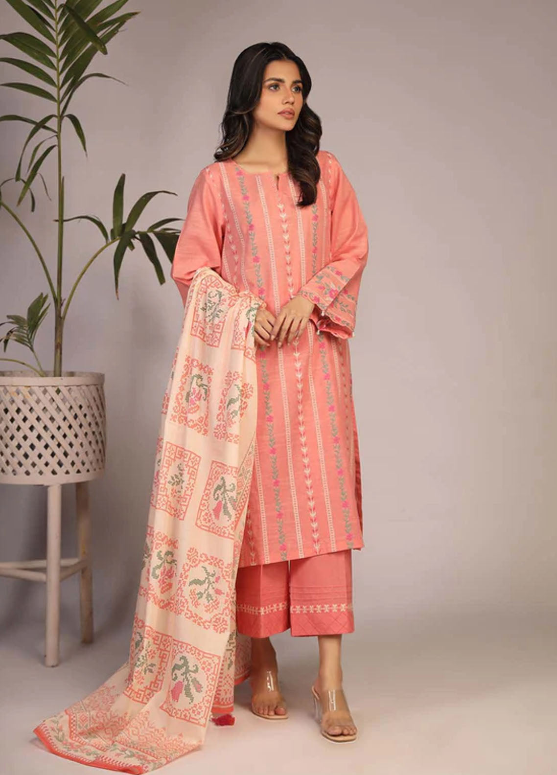 Sahar Unstitched Embroidered Lawn SL-SLUB-23-05