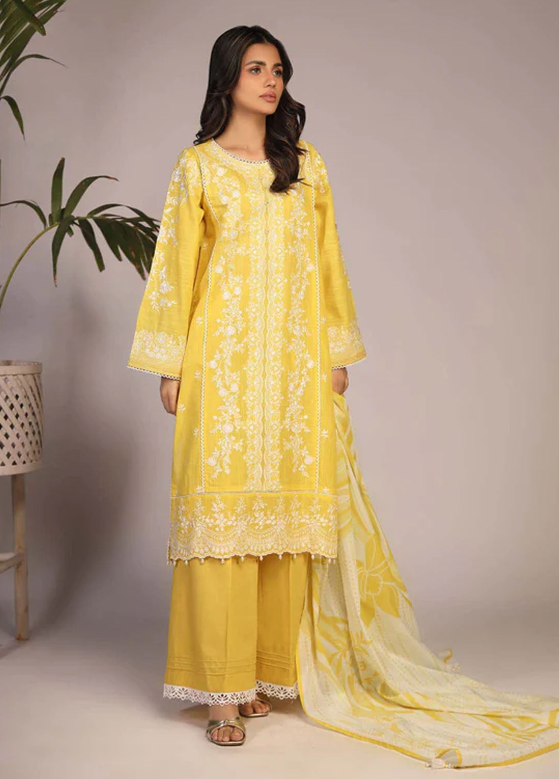 Sahar Unstitched Embroidered Lawn SL-SLUB-23-08