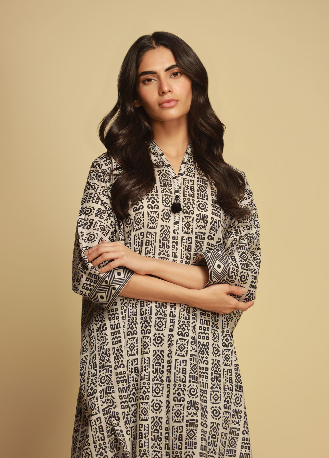 Sahar Unstitched Monochrome Summer Lawn Collection 2023 SBW-23-01