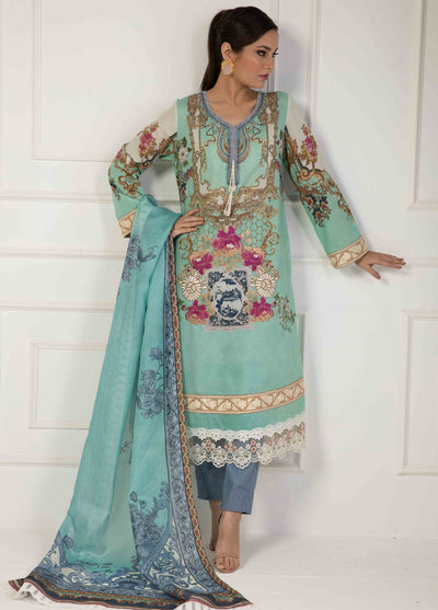 Shamaeel Ansari Essentials Unstitched Lawn Collection 2023 LV112