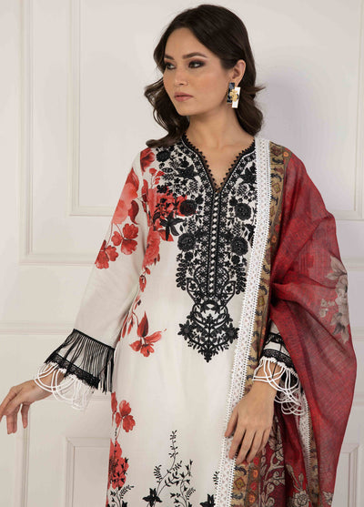 Shamaeel Ansari Essentials Unstitched Lawn Collection 2023 LV114