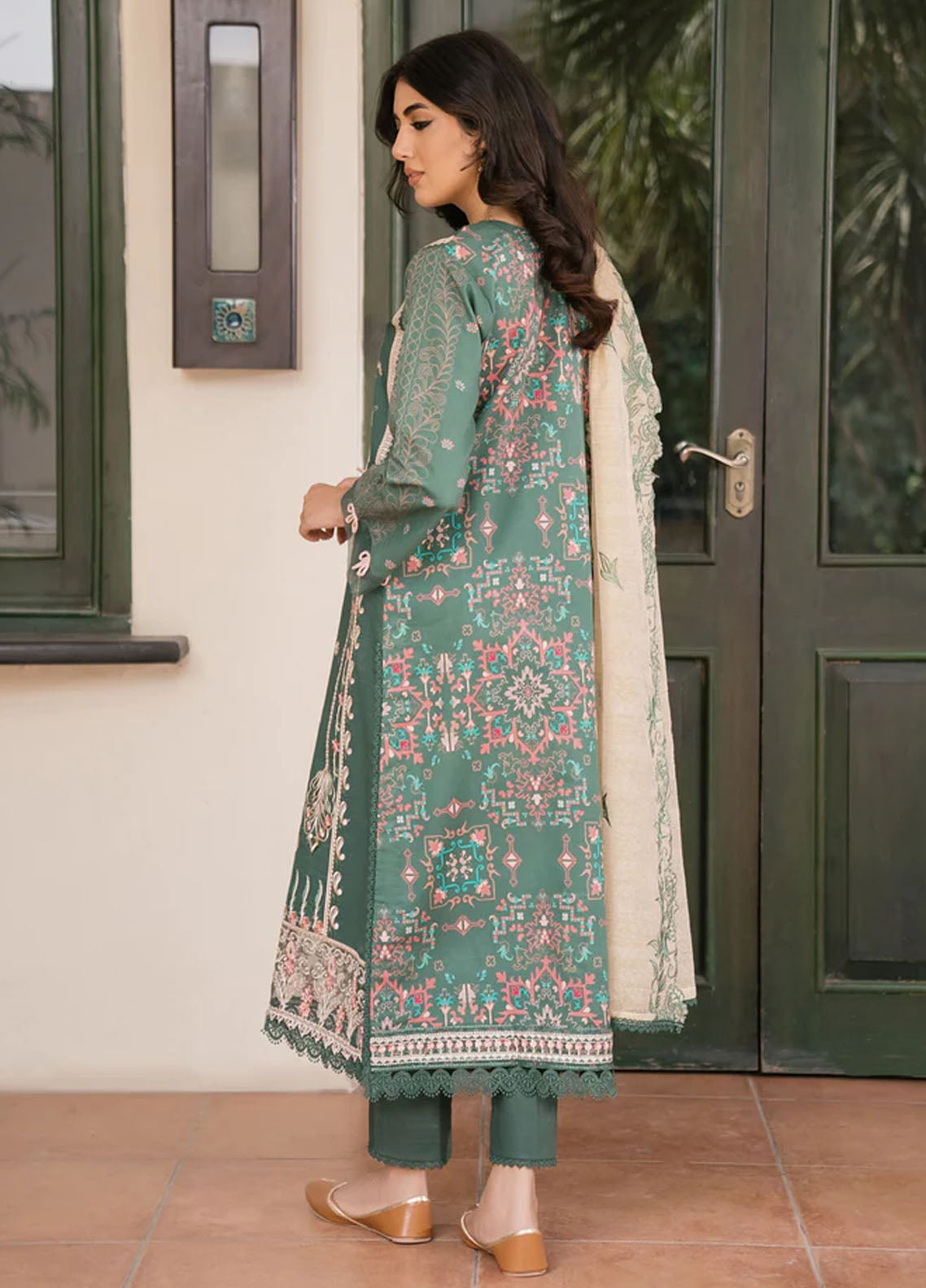 Shezlin By Aabyaan Chikankari Prints Collection 2023 AC-06 Amani