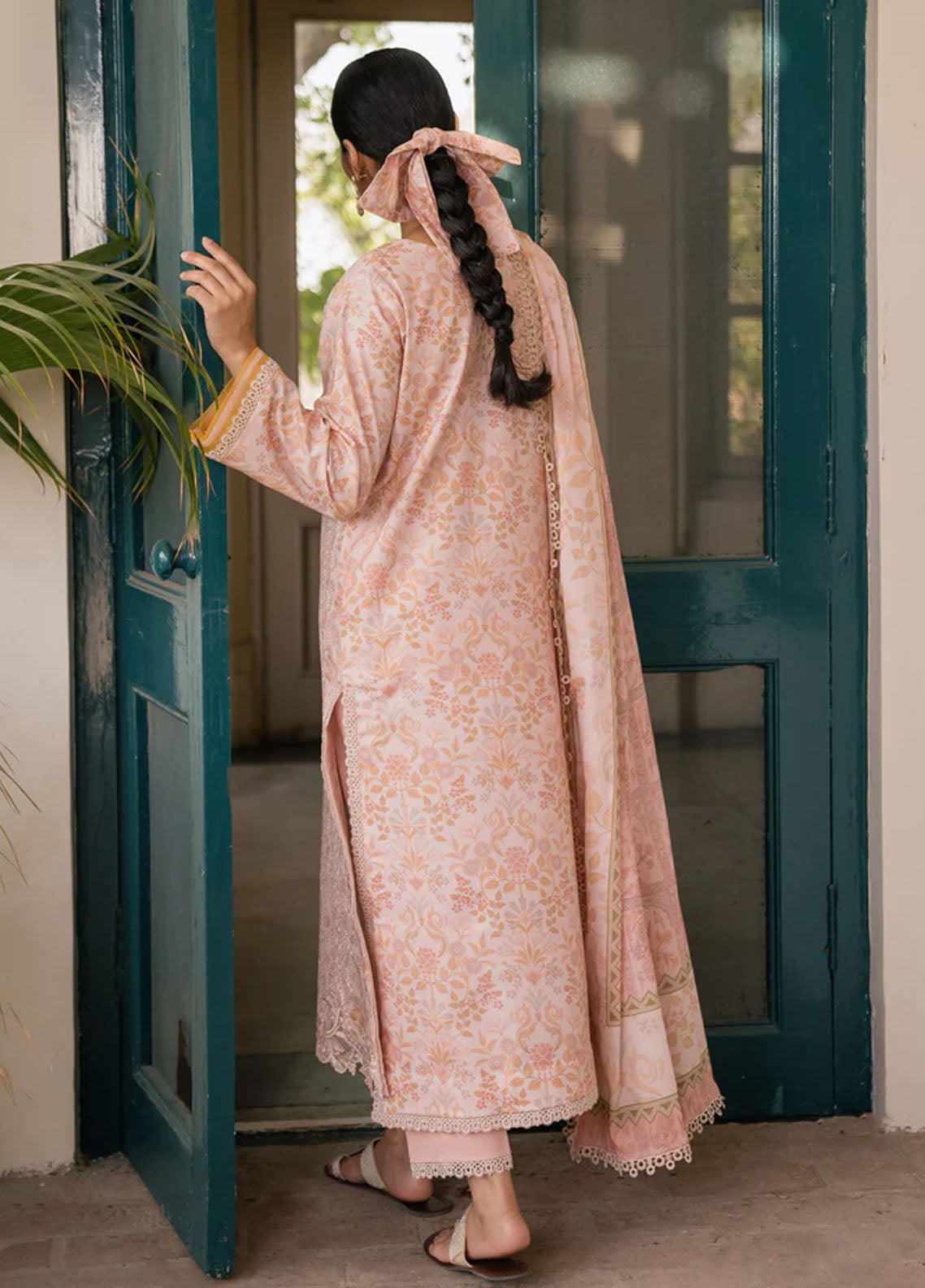 Shezlin By Aabyaan Chikankari Prints Collection 2023 AC-07 Elanah