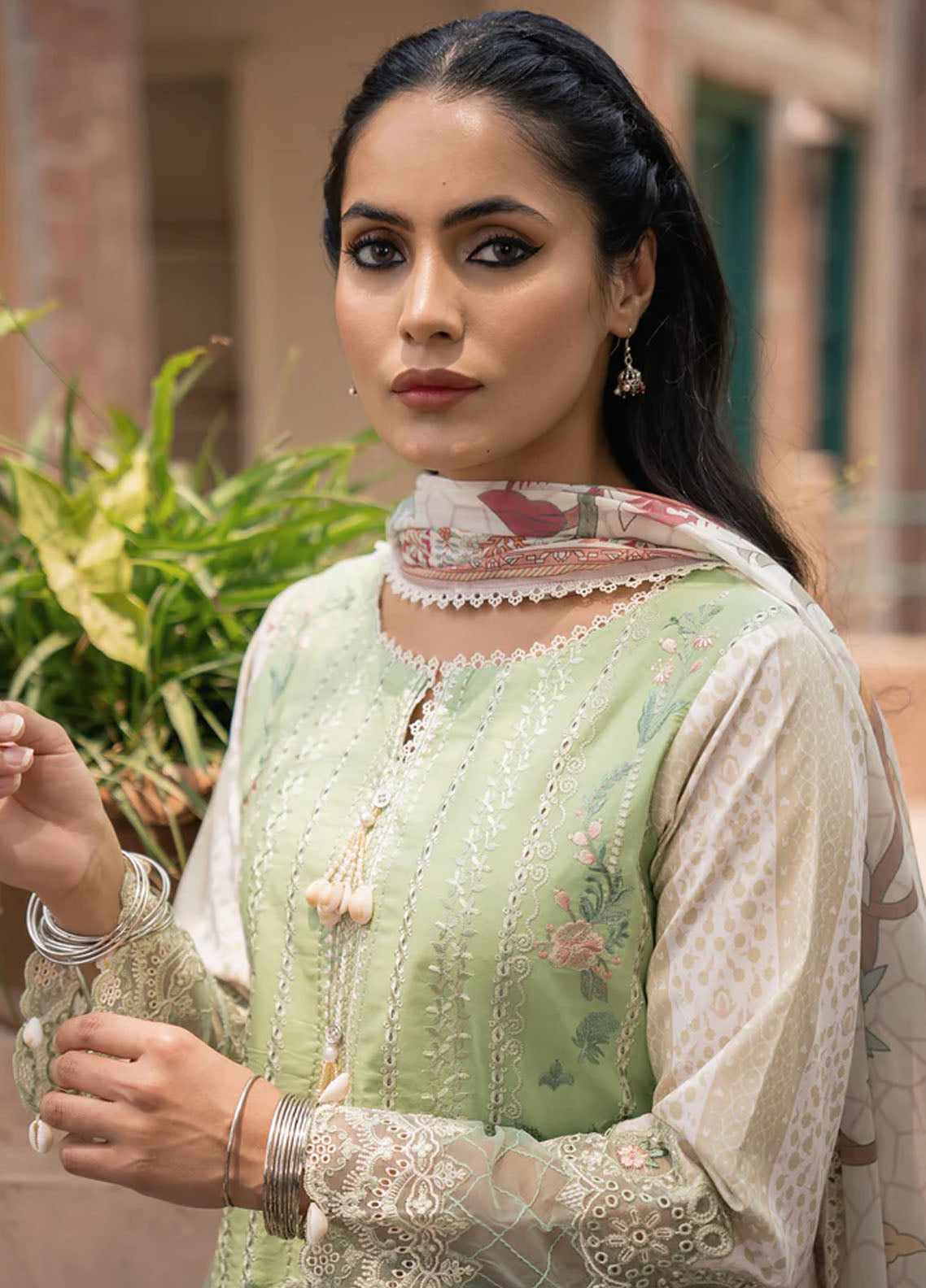 Shezlin By Aabyaan Chikankari Prints Collection 2023 AC-08 Nehal