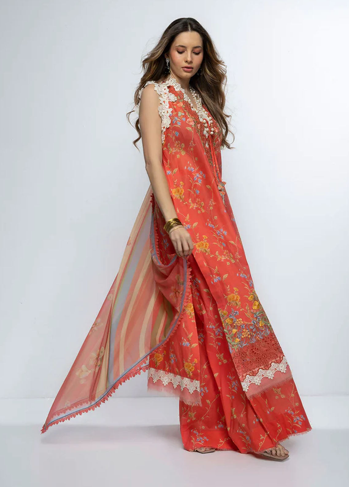 Sobia Nazir Unstitched Vital Lawn Collection 2023 Vol-2 3A