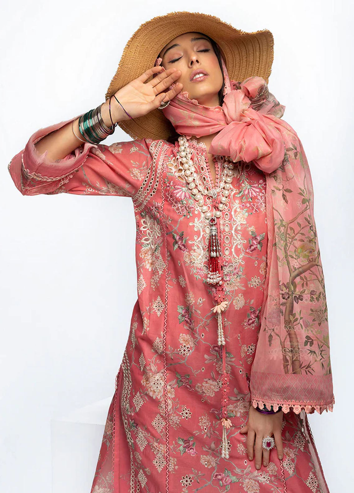 Sobia Nazir Unstitched Vital Lawn Collection 2023 Vol-2 4A